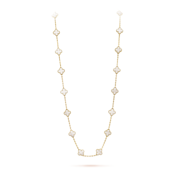 VCARA42100 - Vintage Alhambra long necklace, 20 motifs