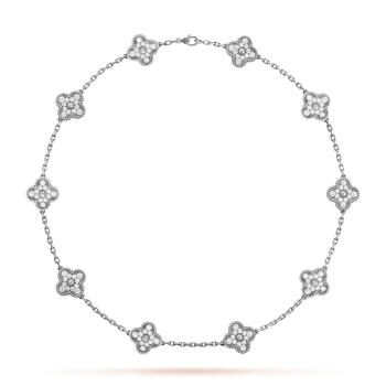 VCARA42400 - Vintage Alhambra necklace, 10 motifs