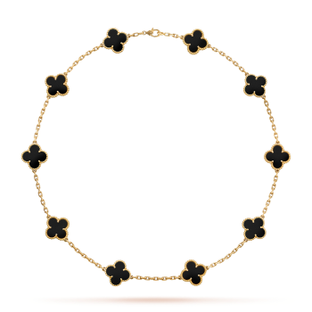 VCARA42700 - Vintage Alhambra necklace, 10 motifs