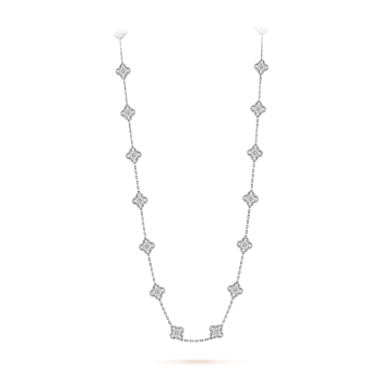 VCARA43300 - Vintage Alhambra long necklace, 20 motifs