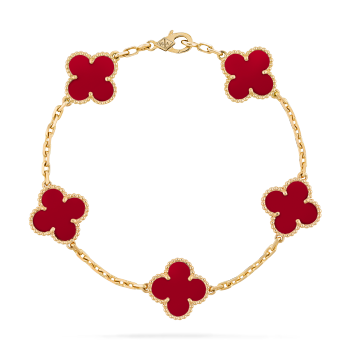 VCARD35500 - Vintage Alhambra bracelet, 5 motifs