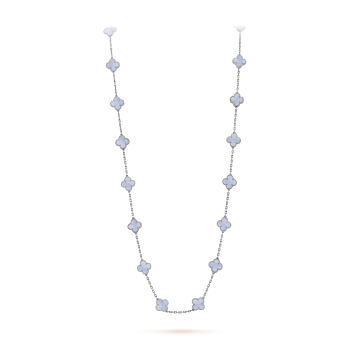 VCARD80900 - Vintage Alhambra long necklace, 20 motifs