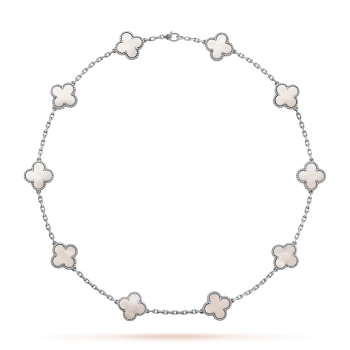 VCARF48500 - Vintage Alhambra necklace, 10 motifs