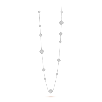 VCARN9MO00 - Magic Alhambra long necklace, 16 motifs