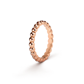 VCARN9PB00 - Perlée pearls of gold ring, medium model