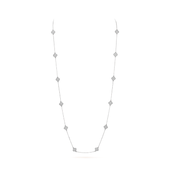 VCARO85A00 - Sweet Alhambra long necklace, 16 motifs