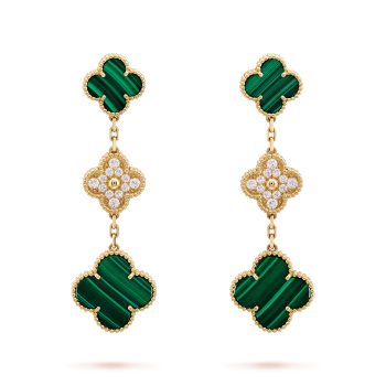 VCARO9II00 - Magic Alhambra earrings, 3 motifs