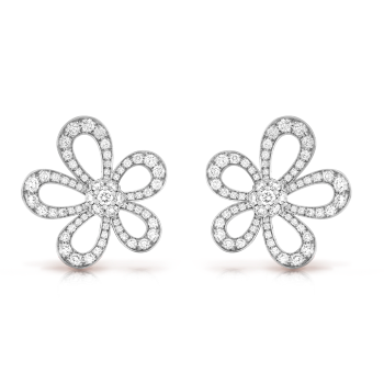 VCARP05100 - Flowerlace earrings