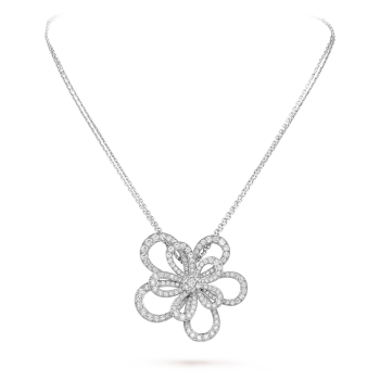 VCARP0I300 - Flowerlace clip and pendant