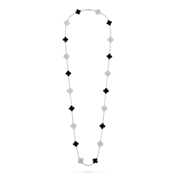 VCARP2R800 - Vintage Alhambra long necklace, 20 motifs