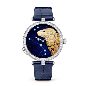 VCARO8TM00 - Lady Arpels Zodiaque Lumineux Arietis (Aries) watch