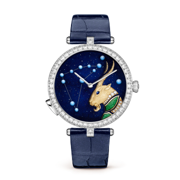 VCARO8TO00 - Lady Arpels Zodiaque Lumineux Capricorni (Capricorn) watch