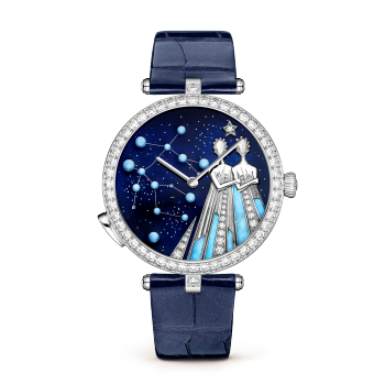 VCARO8TP00 - Lady Arpels Zodiaque Lumineux Geminorum (Gemini) watch