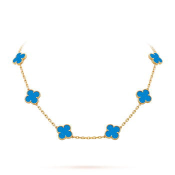 VCARP34800 - Vintage Alhambra necklace, 10 motifs