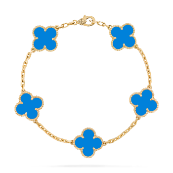 VCARP34900 - Vintage Alhambra bracelet, 5 motifs