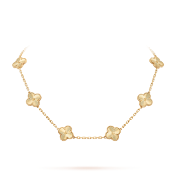 VCARP3JJ00 - Vintage Alhambra necklace, 10 motifs