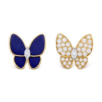 VCARP3DO00 - Two Butterfly earrings