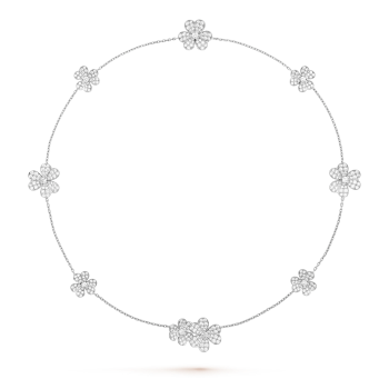 VCARN25400 - Frivole necklace, 9 flowers