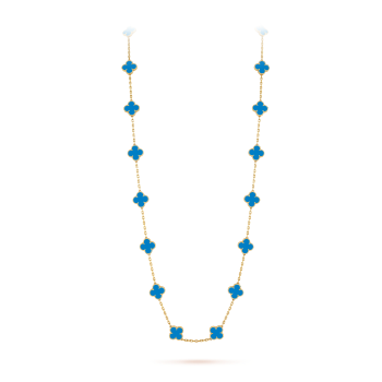 VCARP7RN00 - Vintage Alhambra long necklace, 20 motifs