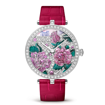 VCARO8YW00 - Lady Arpels Poème Rose watch