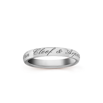 VCARO9Y500 - Tendrement Signature wedding band