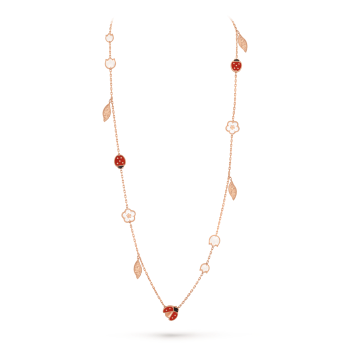 VCARP7RT00 - Lucky Spring long necklace, 15 motifs