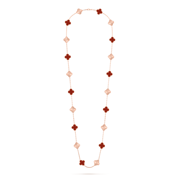 VCARP7RO00 - Vintage Alhambra long necklace, 20 motifs