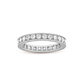 VCARPJN100 - Romance wedding band, 3.0 mm