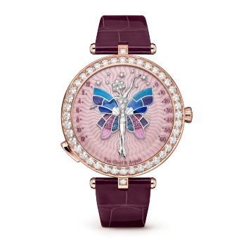 VCARPBER00 - Lady Arpels Ballerine Enchantée Or Rose watch